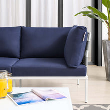 Load image into Gallery viewer, Harmony Sunbrella¨ Outdoor Patio Aluminum Loveseat by Modway
