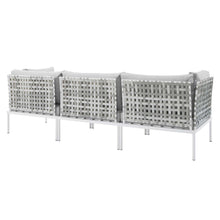 Load image into Gallery viewer, Harmony Sunbrella¨ Basket Weave Outdoor Patio Aluminum Sofa by Modway
