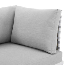 Load image into Gallery viewer, Harmony Sunbrella¨ Basket Weave Outdoor Patio Aluminum Sofa by Modway
