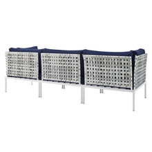 Load image into Gallery viewer, Harmony Sunbrella¨ Basket Weave Outdoor Patio Aluminum Sofa by Modway
