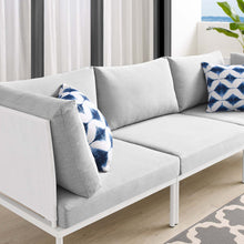 Load image into Gallery viewer, Harmony Sunbrella¨ Outdoor Patio Aluminum Sofa by Modway
