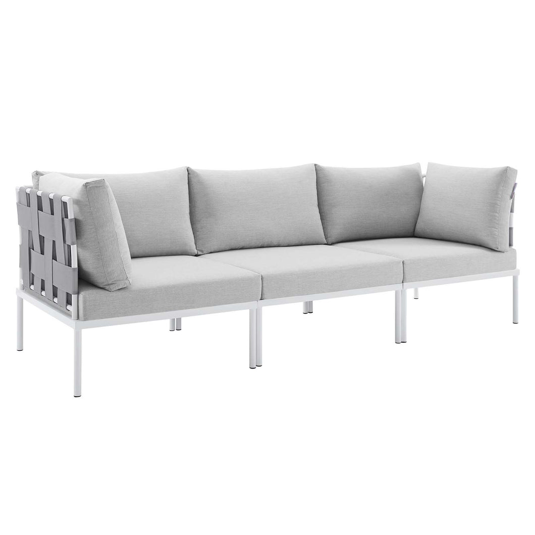 Harmony Sunbrella¨ Outdoor Patio Aluminum Sofa by Modway