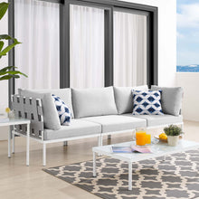 Load image into Gallery viewer, Harmony Sunbrella¨ Outdoor Patio Aluminum Sofa by Modway
