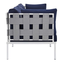 Load image into Gallery viewer, Harmony Sunbrella¨ Outdoor Patio Aluminum Sofa by Modway
