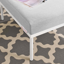 Load image into Gallery viewer, Harmony Sunbrella¨ Outdoor Patio Aluminum Ottoman by Modway
