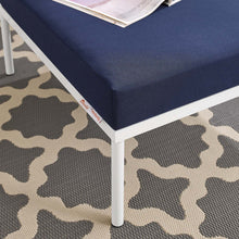 Load image into Gallery viewer, Harmony Sunbrella¨ Outdoor Patio Aluminum Ottoman by Modway
