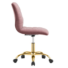 Load image into Gallery viewer, Ripple Armless Performance Velvet Office Chair by Modway
