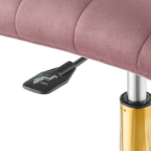 Load image into Gallery viewer, Ripple Armless Performance Velvet Office Chair by Modway
