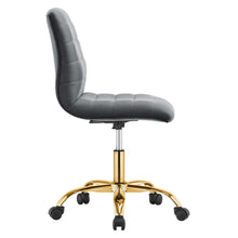 Load image into Gallery viewer, Ripple Armless Performance Velvet Office Chair by Modway
