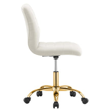 Load image into Gallery viewer, Ripple Armless Performance Velvet Office Chair by Modway
