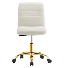 Load image into Gallery viewer, Ripple Armless Performance Velvet Office Chair by Modway
