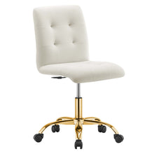 Load image into Gallery viewer, Prim Armless Performance Velvet Office Chair by Modway
