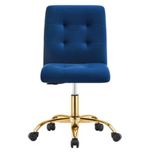 Load image into Gallery viewer, Prim Armless Performance Velvet Office Chair by Modway

