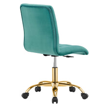 Load image into Gallery viewer, Prim Armless Performance Velvet Office Chair by Modway
