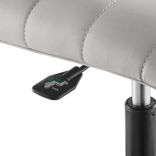 Load image into Gallery viewer, Ripple Armless Vegan Leather Office Chair by Modway
