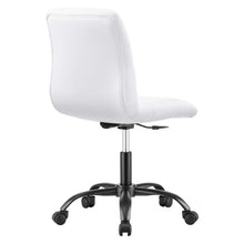 Load image into Gallery viewer, Ripple Armless Vegan Leather Office Chair by Modway
