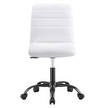 Load image into Gallery viewer, Ripple Armless Vegan Leather Office Chair by Modway
