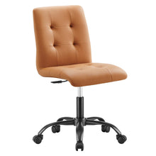 Load image into Gallery viewer, Prim Armless Vegan Leather Office Chair by Modway
