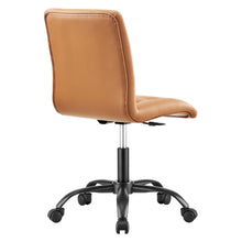 Load image into Gallery viewer, Prim Armless Vegan Leather Office Chair by Modway
