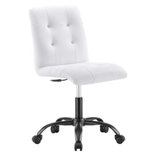 Load image into Gallery viewer, Prim Armless Vegan Leather Office Chair by Modway
