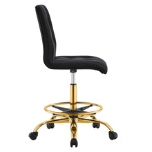 Load image into Gallery viewer, Prim Armless Performance Velvet Drafting Chair by Modway
