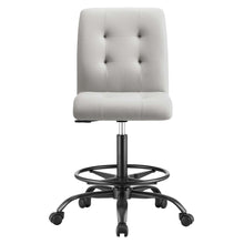 Load image into Gallery viewer, Prim Armless Vegan Leather Drafting Chair by Modway
