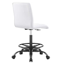 Load image into Gallery viewer, Prim Armless Vegan Leather Drafting Chair by Modway
