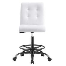 Load image into Gallery viewer, Prim Armless Vegan Leather Drafting Chair by Modway
