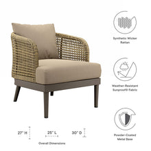 Load image into Gallery viewer, Meadow Outdoor Patio Armchair by Modway
