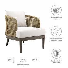 Load image into Gallery viewer, Meadow Outdoor Patio Armchair by Modway
