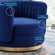 Load image into Gallery viewer, Embrace Tufted Performance Velvet Swivel Chair by Modway
