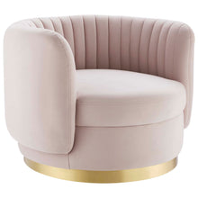 Load image into Gallery viewer, Embrace Tufted Performance Velvet Swivel Chair by Modway
