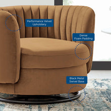 Load image into Gallery viewer, Embrace Tufted Performance Velvet Swivel Chair by Modway
