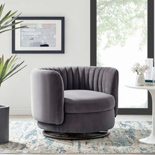 Load image into Gallery viewer, Embrace Tufted Performance Velvet Swivel Chair by Modway
