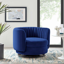 Load image into Gallery viewer, Embrace Tufted Performance Velvet Swivel Chair by Modway
