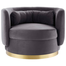 Load image into Gallery viewer, Relish Performance Velvet Swivel Chair by Modway

