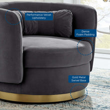 Load image into Gallery viewer, Relish Performance Velvet Swivel Chair by Modway
