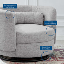 Load image into Gallery viewer, Relish Upholstered Fabric Swivel Chair
