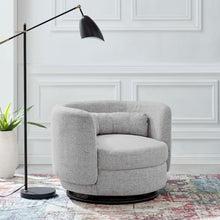 Load image into Gallery viewer, Relish Upholstered Fabric Swivel Chair by Modway
