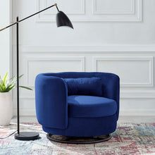 Load image into Gallery viewer, Relish Performance Velvet Swivel Chair by Modway
