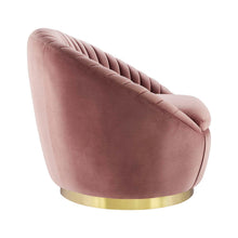 Load image into Gallery viewer, Whirr Tufted Performance Velvet Swivel Chair by Modway
