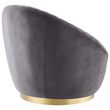 Load image into Gallery viewer, Whirr Tufted Performance Velvet Swivel Chair by Modway
