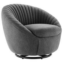 Load image into Gallery viewer, Whirr Tufted Fabric Swivel Chair by Modway
