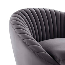 Load image into Gallery viewer, Whirr Tufted Performance Velvet Swivel Chair by Modway
