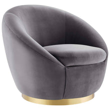 Load image into Gallery viewer, Buttercup Performance Velvet Swivel Chair by Modway
