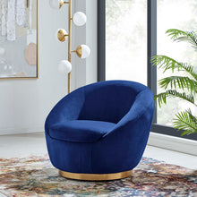 Load image into Gallery viewer, Buttercup Performance Velvet Swivel Chair by Modway
