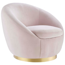 Load image into Gallery viewer, Buttercup Performance Velvet Swivel Chair by Modway
