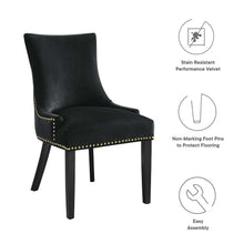 Load image into Gallery viewer, Marquis Performance Velvet Dining Chairs Set of 2 by Modway
