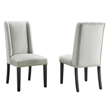 Load image into Gallery viewer, Baron Performance Velvet Dining Chairs Set of 2 by Modway
