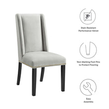 Load image into Gallery viewer, Baron Performance Velvet Dining Chairs - Set of 2

